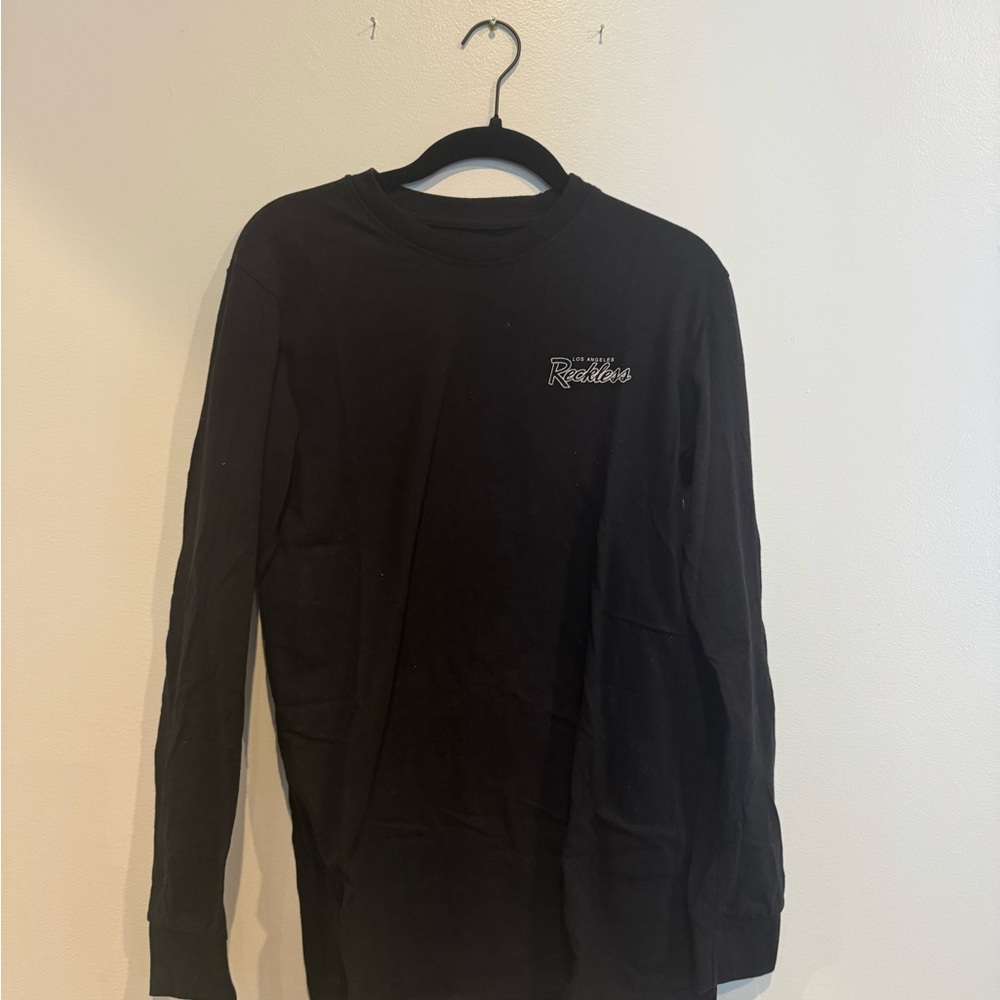 Young & Reckless Black Long Sleeve Tee